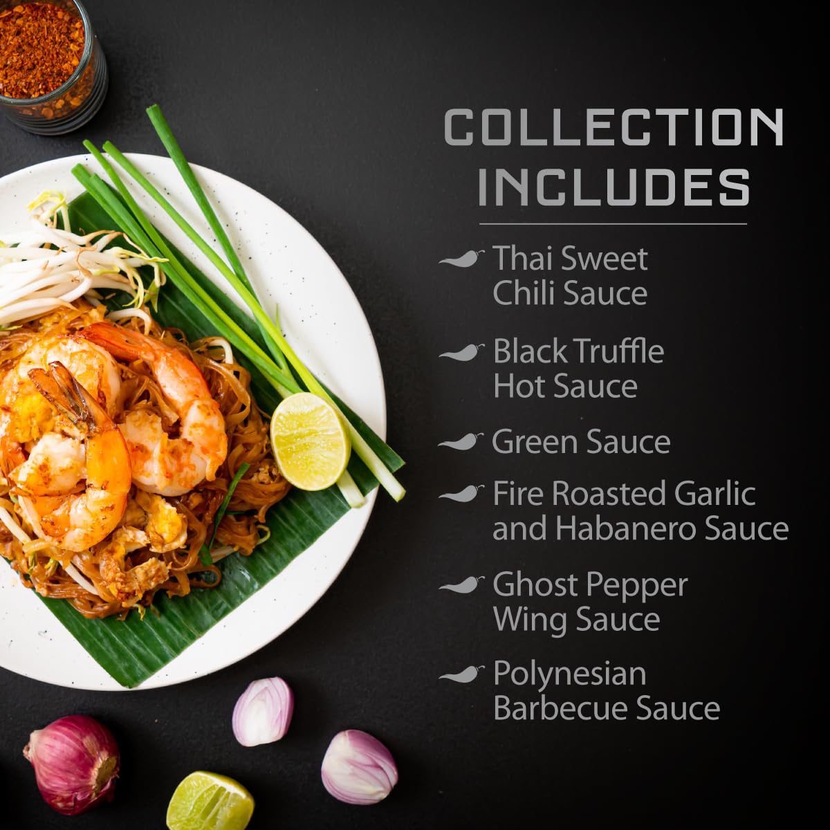 Melinda’s Taste of Melinda’s Collection – Craft Pepper Sauce Gift Set (12 oz, 6 Pack)