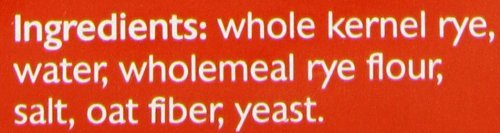 Mestemacher Natural High Fiber Bread – 3 Flavor Variety Bundle (Whole Rye, Pumpernickel, Sunflower Seed) 17.6 oz each