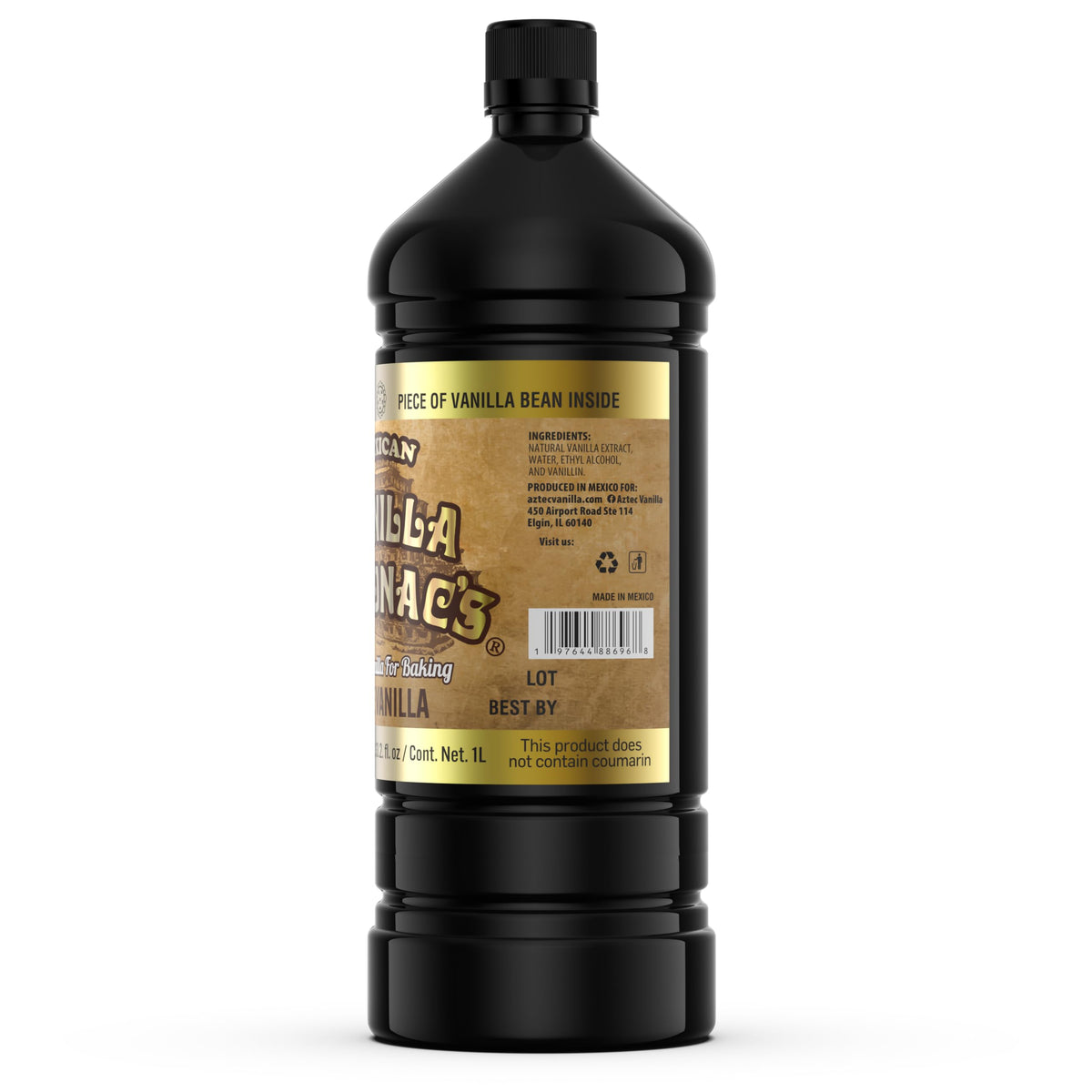 Mexican Vanilla Totonacs Pure Vanilla Flavoring, 33.2 fl oz