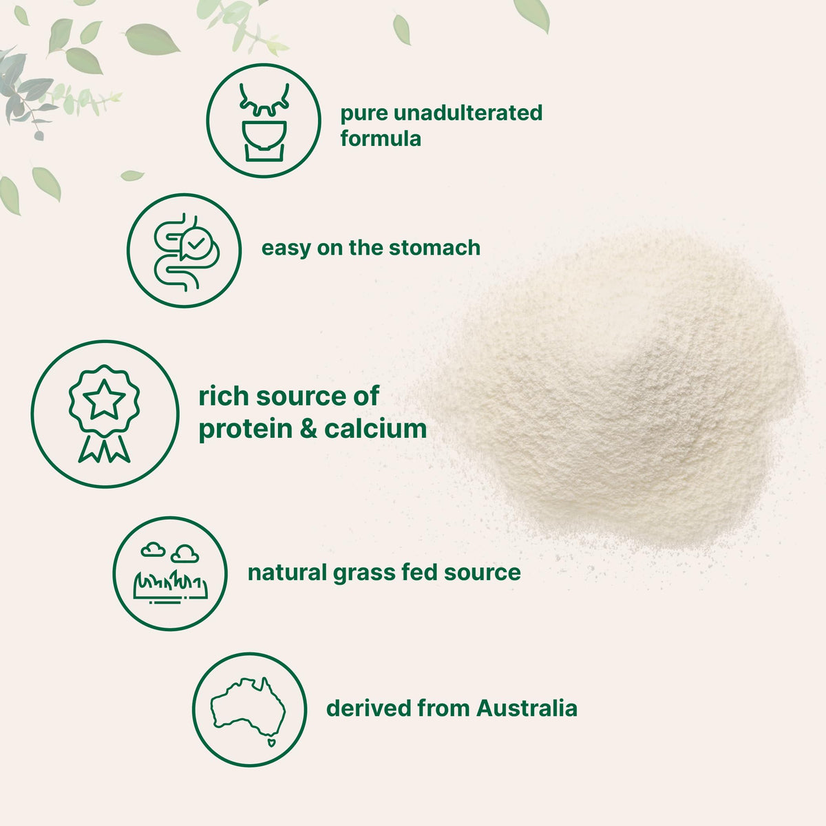 Micro Ingredients Goat Milk Powder – Grass-Fed Australian, 1 Lb | Non-GMO, Gluten-Free