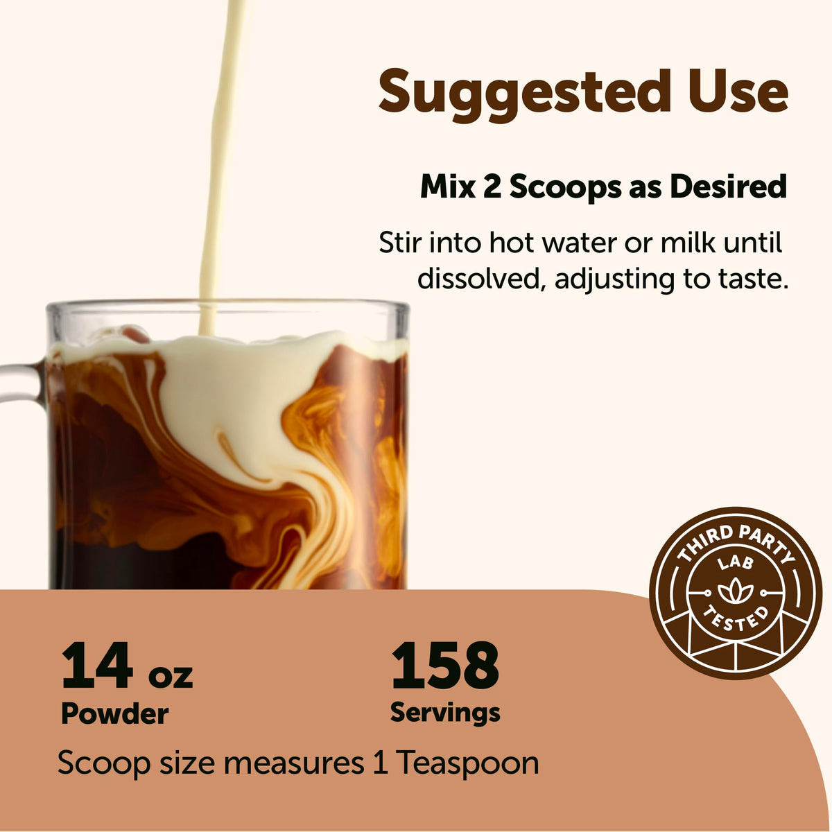 Micro Ingredients Organic Instant Mushroom Coffee, 14 oz – Medium Roast Arabica with 10 Mushrooms (Lion’s Mane, Reishi) | Gluten/Dairy/Soy/Tree Nut Free