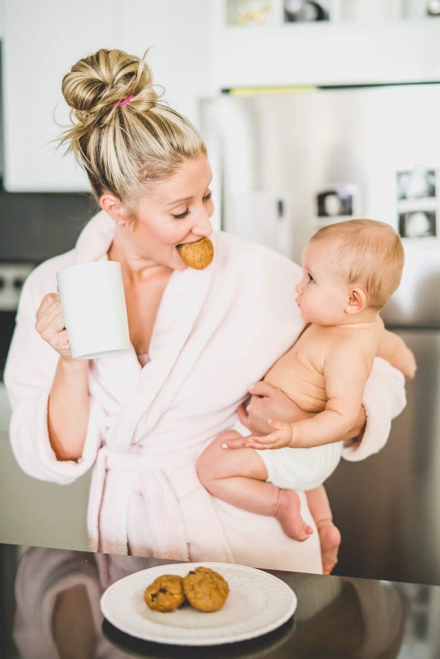 MilkBliss Wild Blueberry Soft Baked Oatmeal Cookies for Breastfeeding Support – 12 oz
