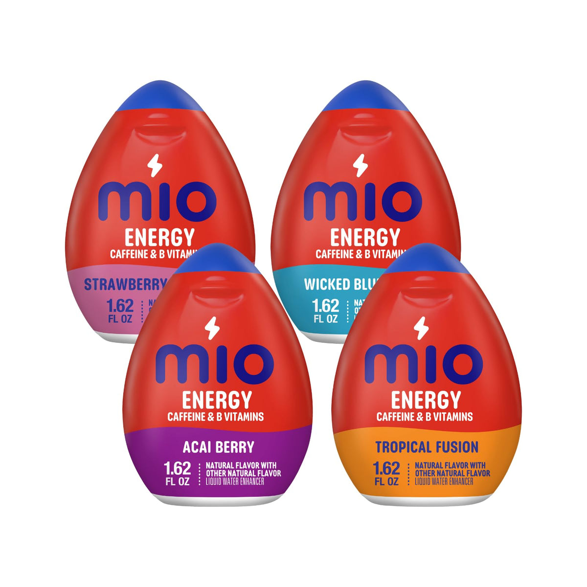 Mio Energy Water Enhancement — 4 Flavor Variety Pack