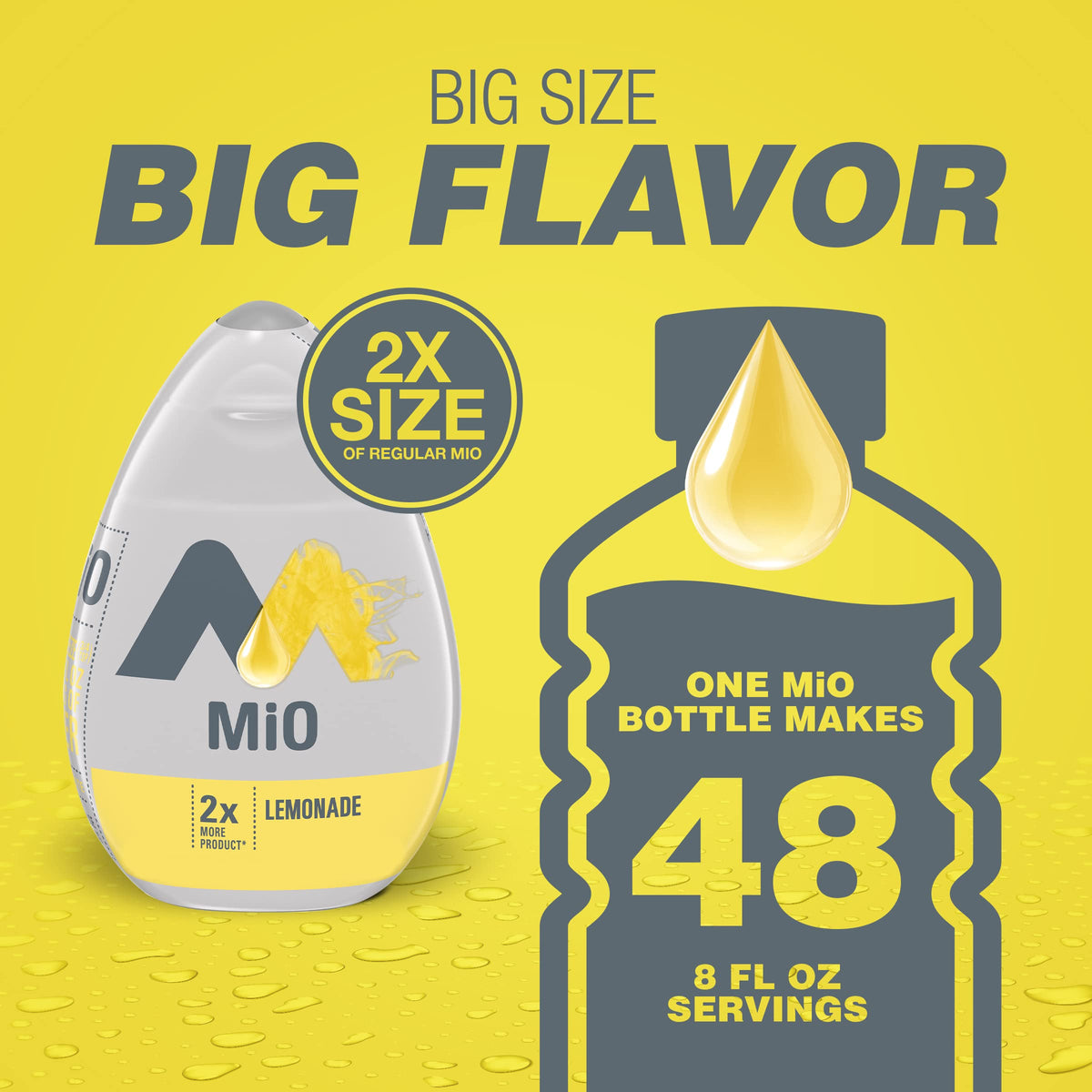 MiO Sugar-Free Lemonade Liquid Water Enhancer - Zero-Calorie Flavor (3.24 fl oz)