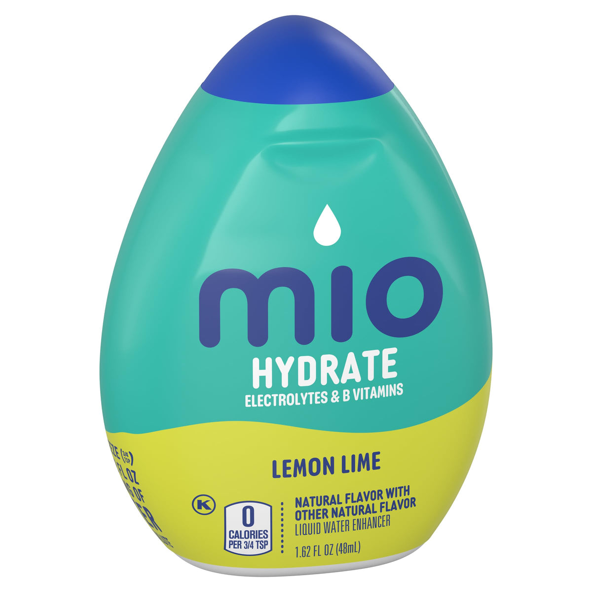 Mio Sport Lemon Lime Liquid Water Enhancer – Zero-Calorie Electrolytes & B Vitamins (Pack of 4)
