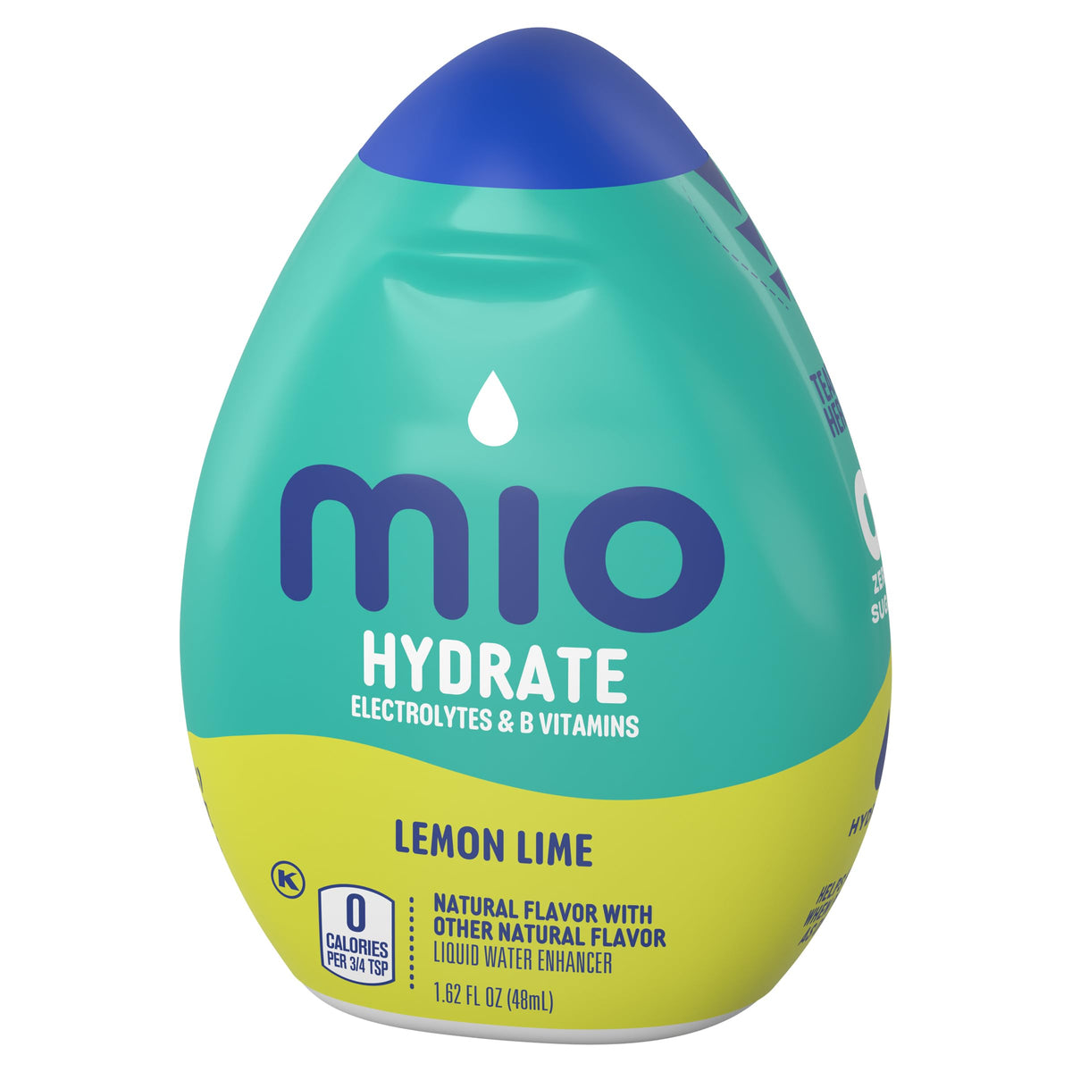 Mio Sport Lemon Lime Liquid Water Enhancer – Zero-Calorie Electrolytes & B Vitamins (Pack of 4)