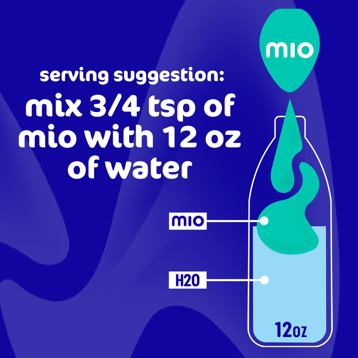 Mio Sport Lemon Lime Liquid Water Enhancer — 12-Pack (1.62 oz each)