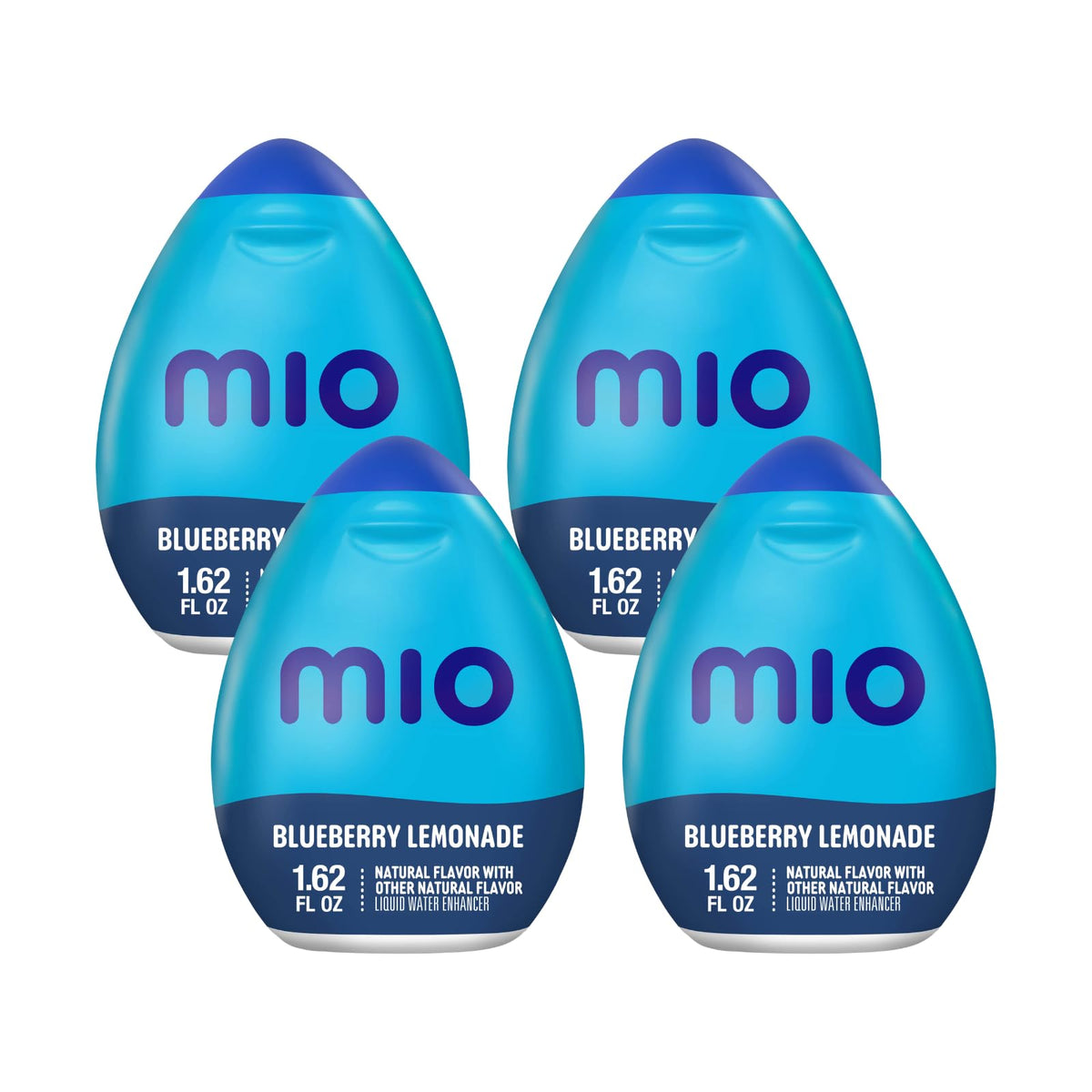 MiO Blueberry Lemonade Liquid Water Enhancer – 4 Pack, Zero Calories, Portable Flavor Boost