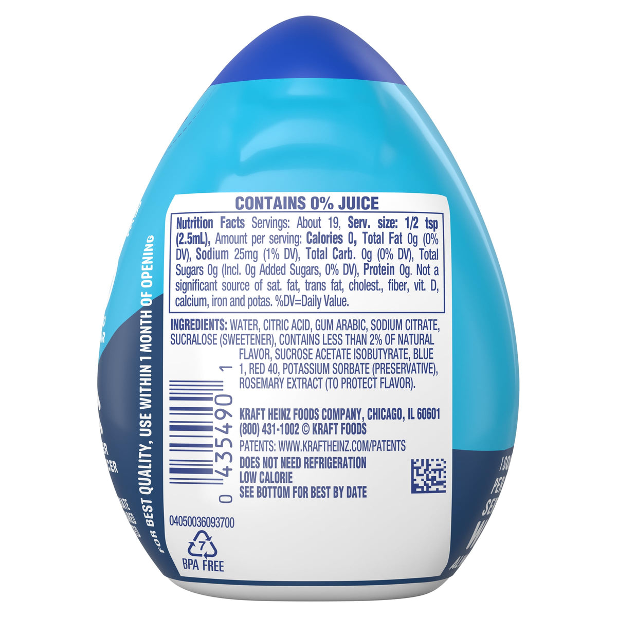 MiO Blueberry Lemonade Liquid Water Enhancer – 4 Pack, Zero Calories, Portable Flavor Boost