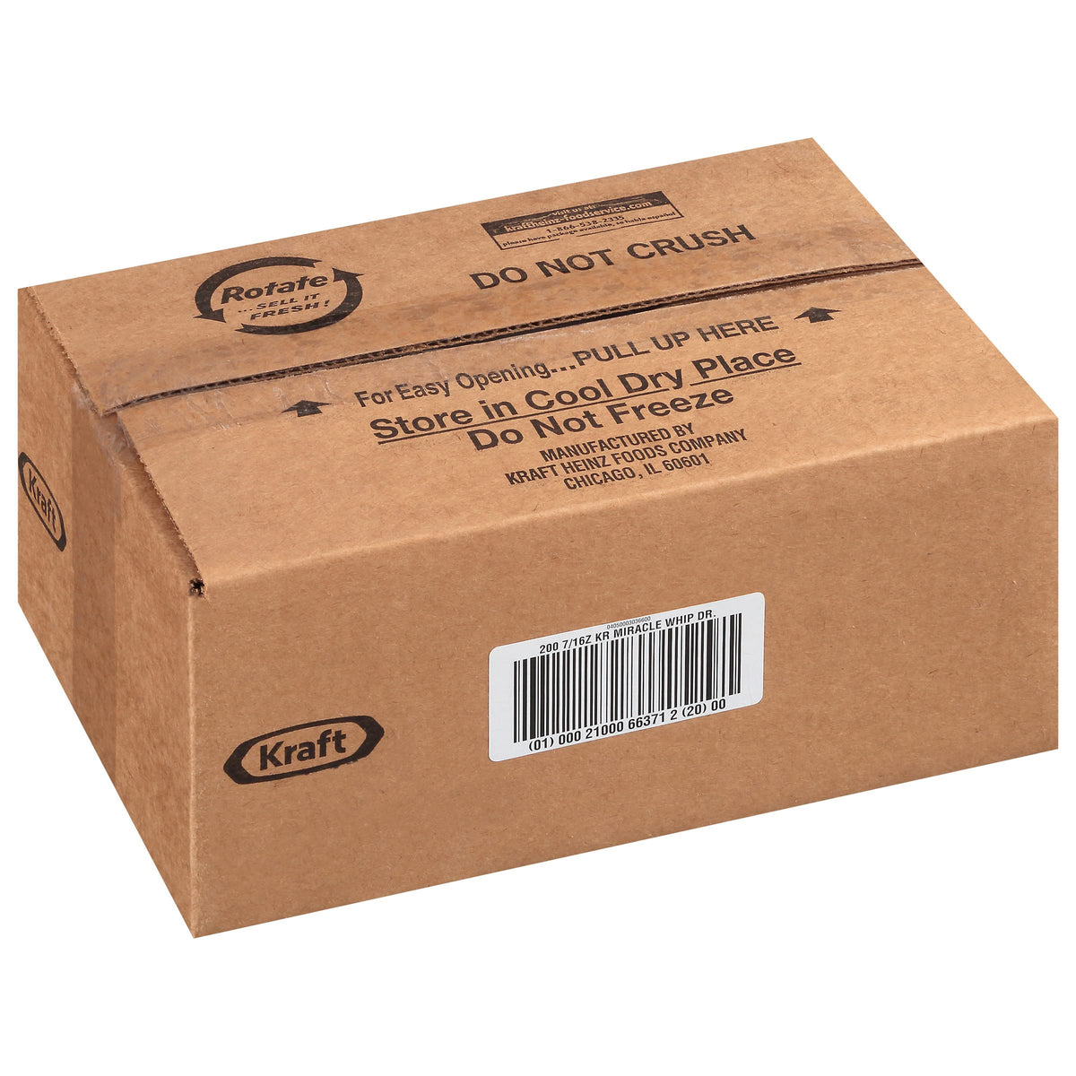 Miracel Whip Single-Serve Dressing Packets (12.4g) – Pack of 200