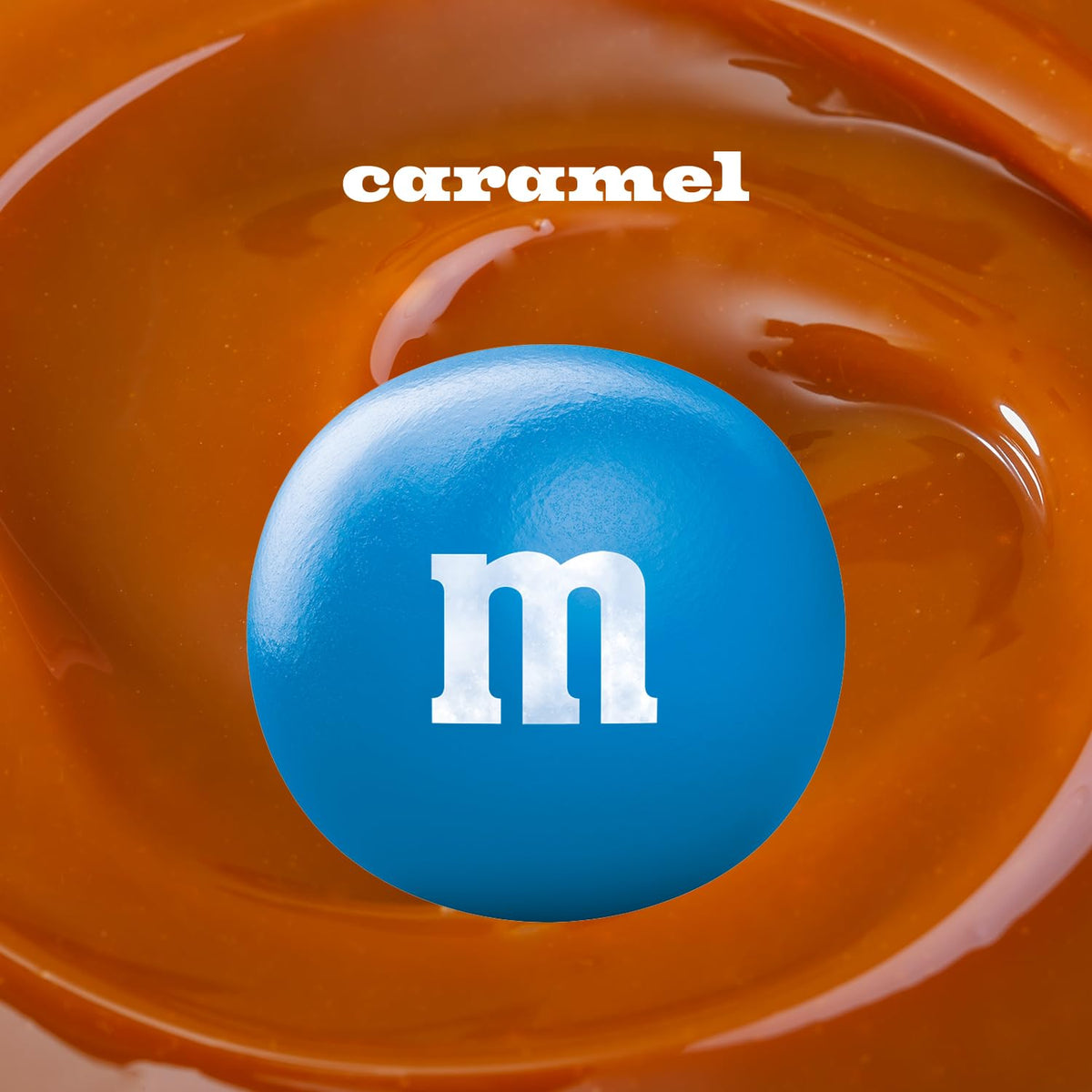M&M'S Caramel Chocolate Candy — Real Caramel & Milk Chocolate, 24 Pouches (1.41 oz Each)