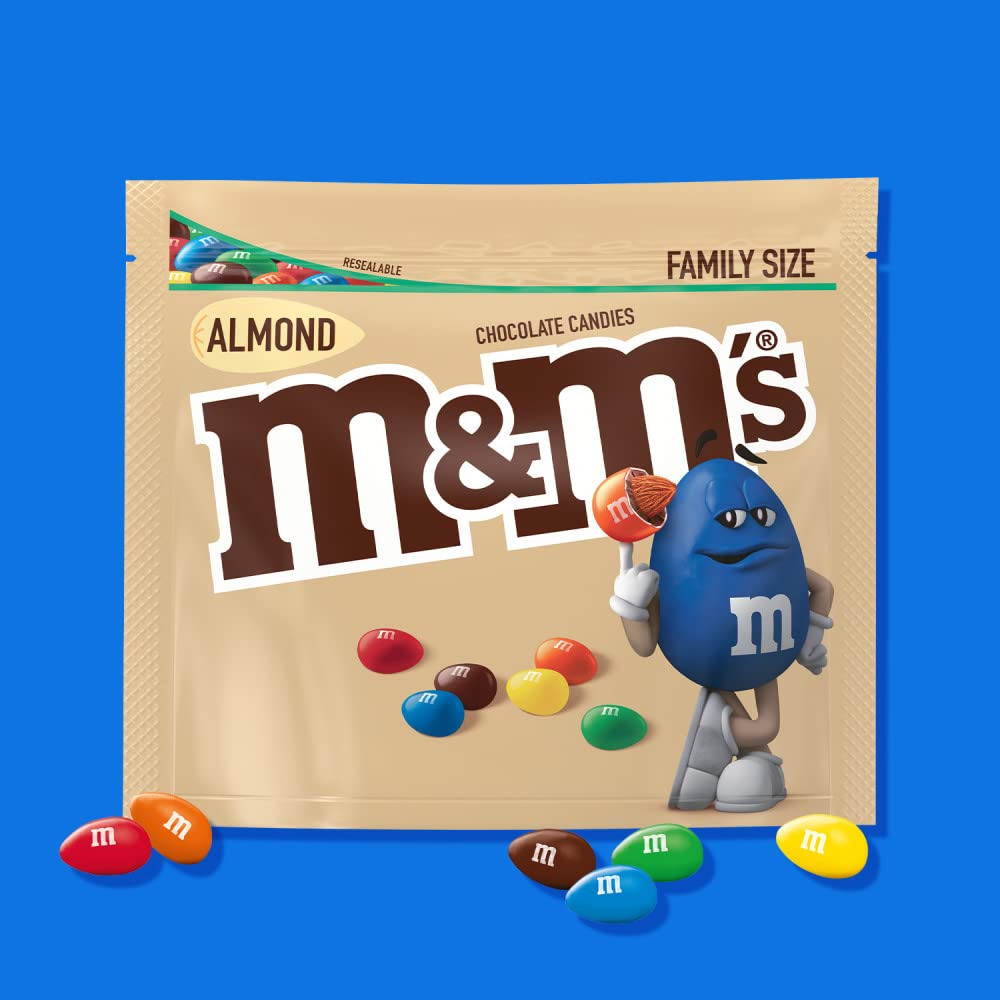 M&M'S Almond Milk Chocolate Candy – Sharing Size 8 x 8.6 oz