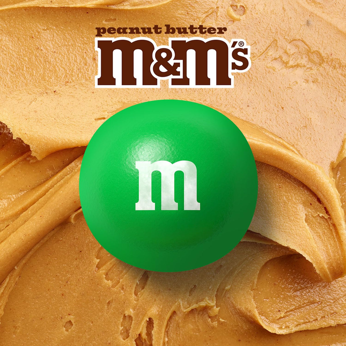 M&M'S Peanut Butter Milk Chocolate Candy — Grab N Go 4.5 oz Bags (Pack of 8)