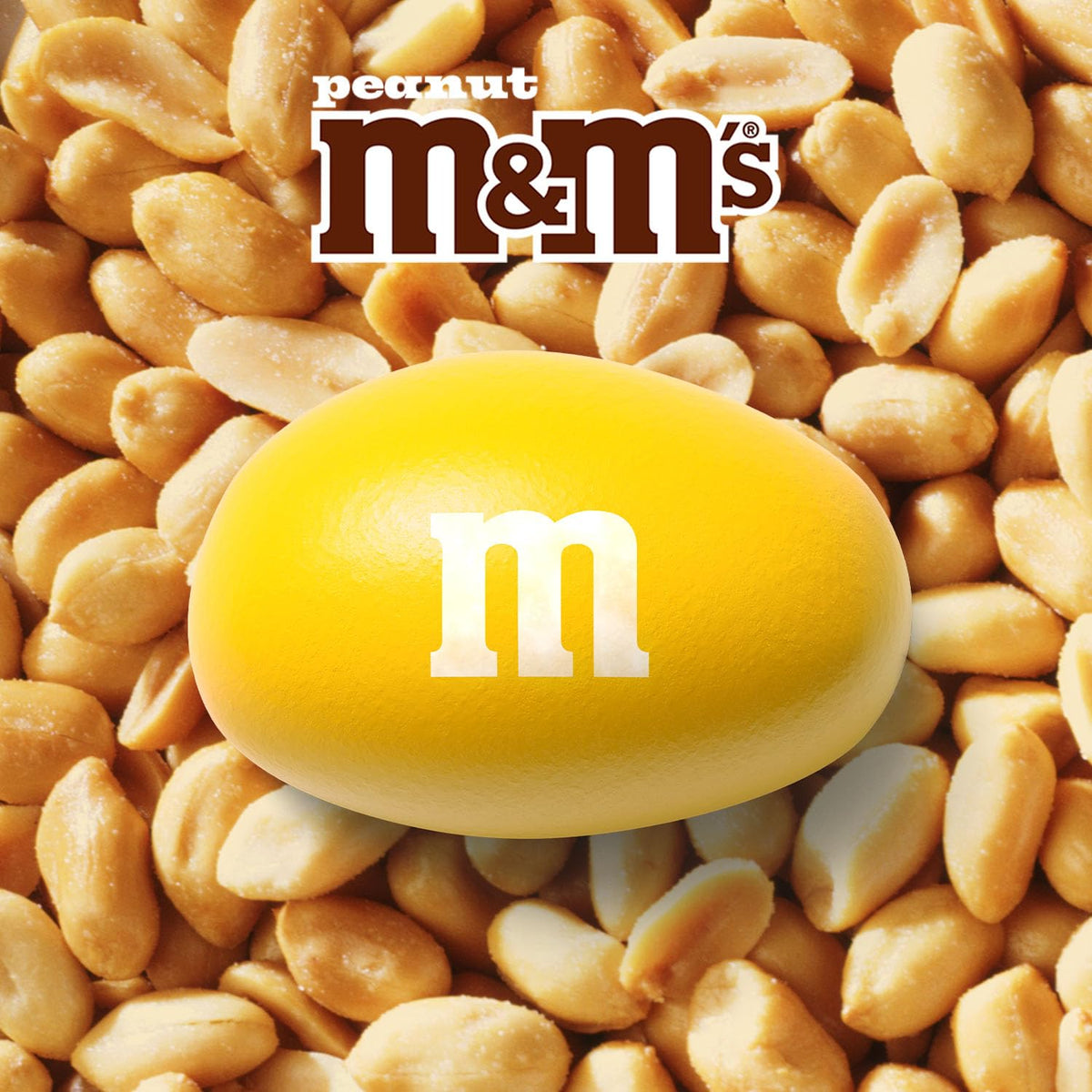 M&M'S Peanut Milk Chocolate Candy — Bulk Party Size (2 x 38 oz Bags)