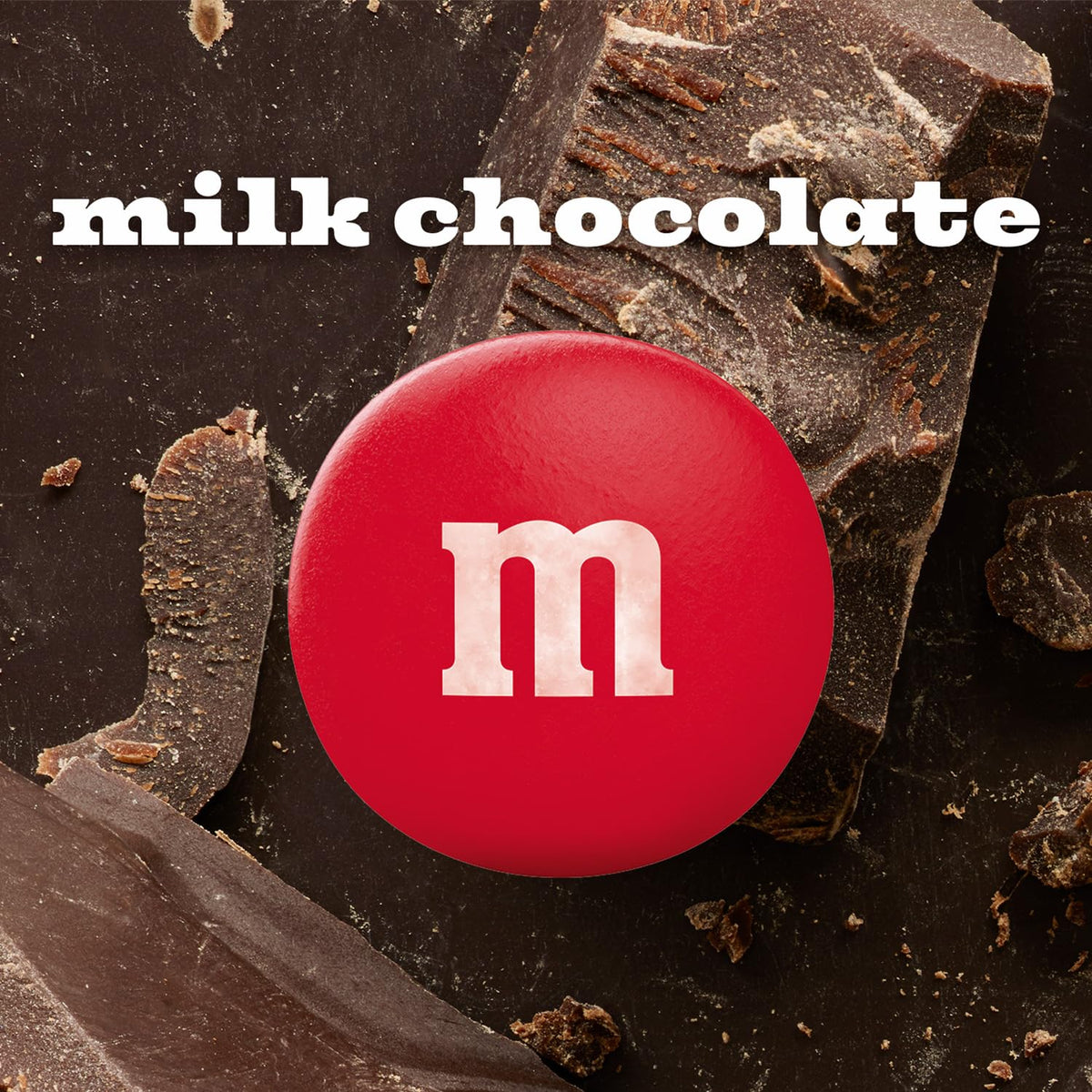M&M'S Milk Chocolate Bulk Candy Jars – Resealable & Recyclable, 2x25.5 oz