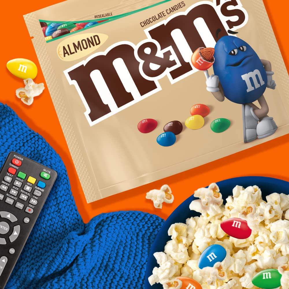 M&M'S Almond Milk Chocolate Candy – Sharing Size 8 x 8.6 oz