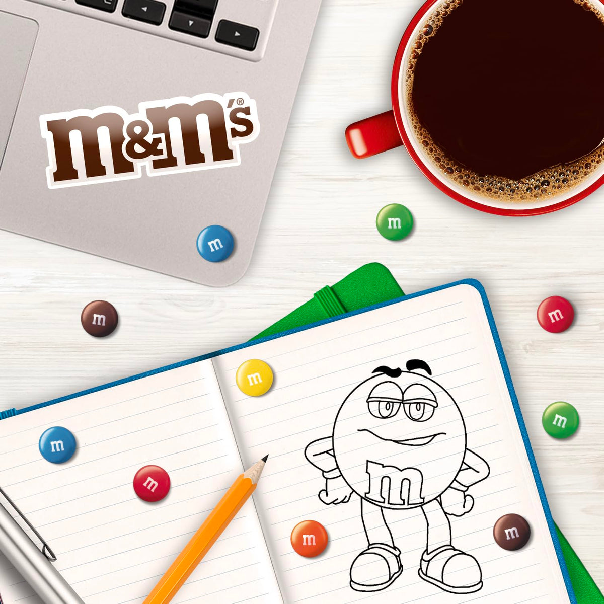 M&M'S Milk Chocolate Candy Bulk – 36 Bags (1.69 oz Each)