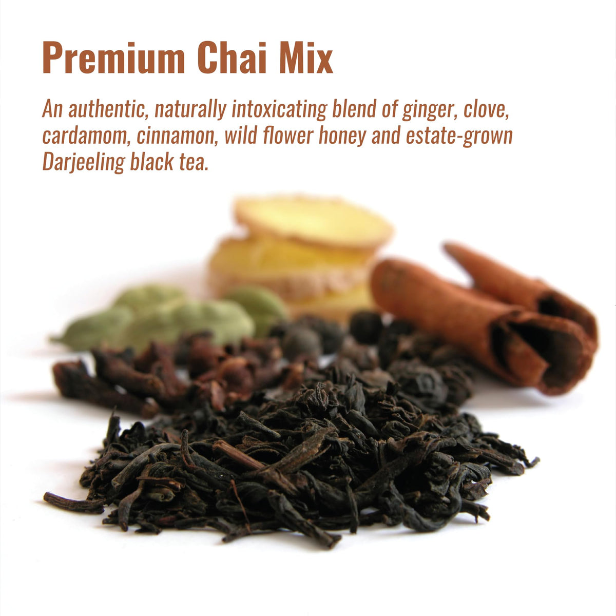 MOCAFÉ Spiced Chai Tea Latte Powder Mix – 3 lb Bulk Bag