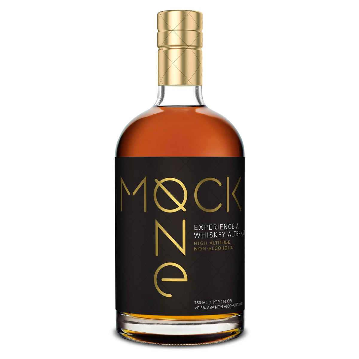 MOCK ONE Non-Alcoholic Whiskey – Zero-Proof Craft Spirit by Breckenridge Distillery (750ml)