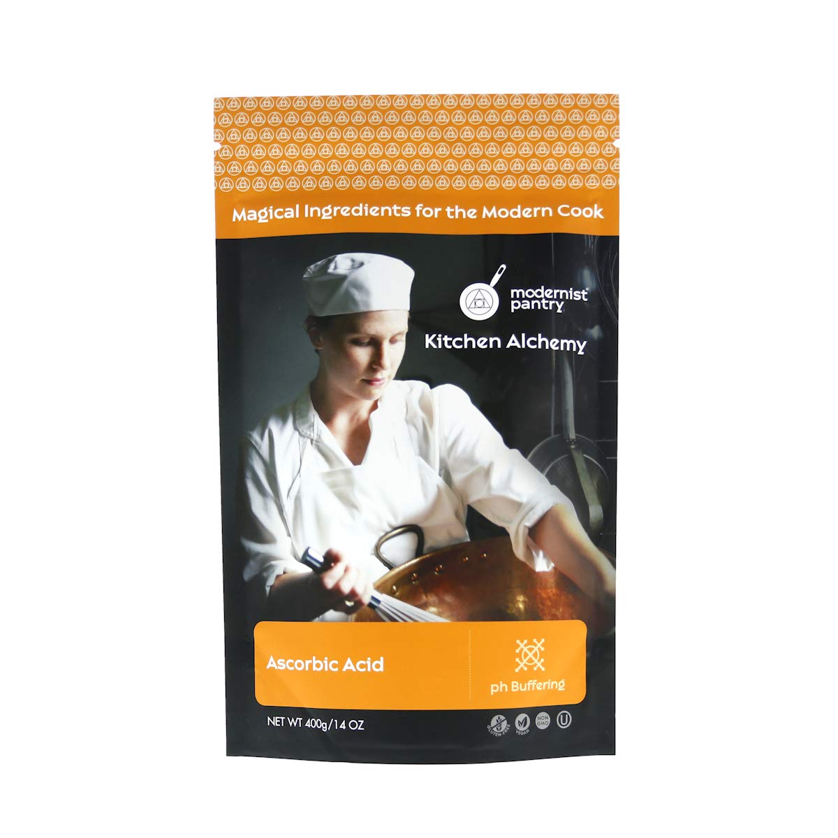 Pure Ascorbic Acid E300 – Non-GMO, Gluten-Free, OU Kosher | Modernist Pantry 400g