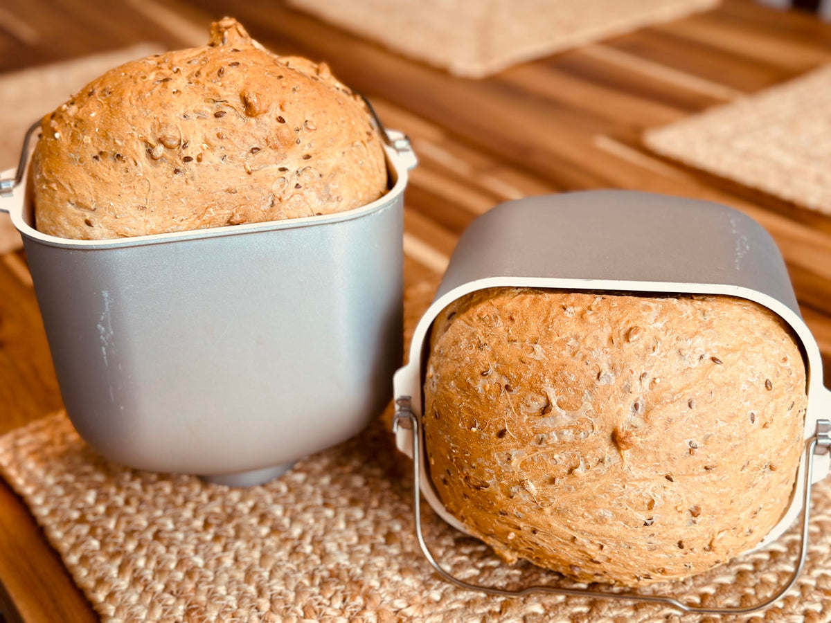 Molibake 8 Grain Bread Mix – Pack of 2 for Bread Machine & Oven | 15 oz