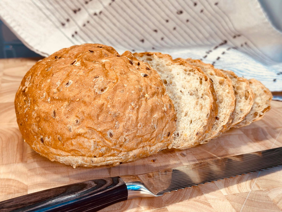 Molibake 8 Grain Bread Mix – Pack of 2 for Bread Machine & Oven | 15 oz