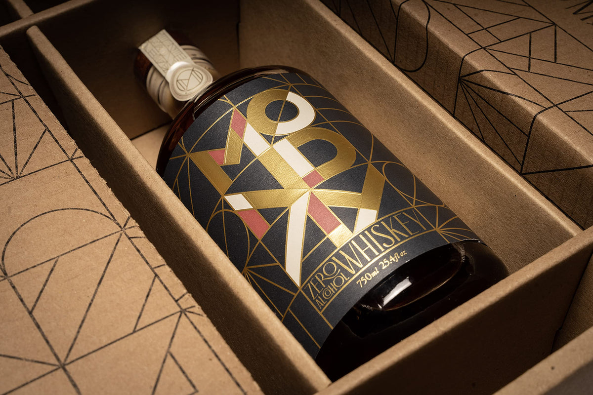 MONDAY Zero Alcohol Whiskey – Non-Alcoholic Spirit for Classic Cocktails | 0 Carbs, 0 Sugar, 0 Calories – 750ml