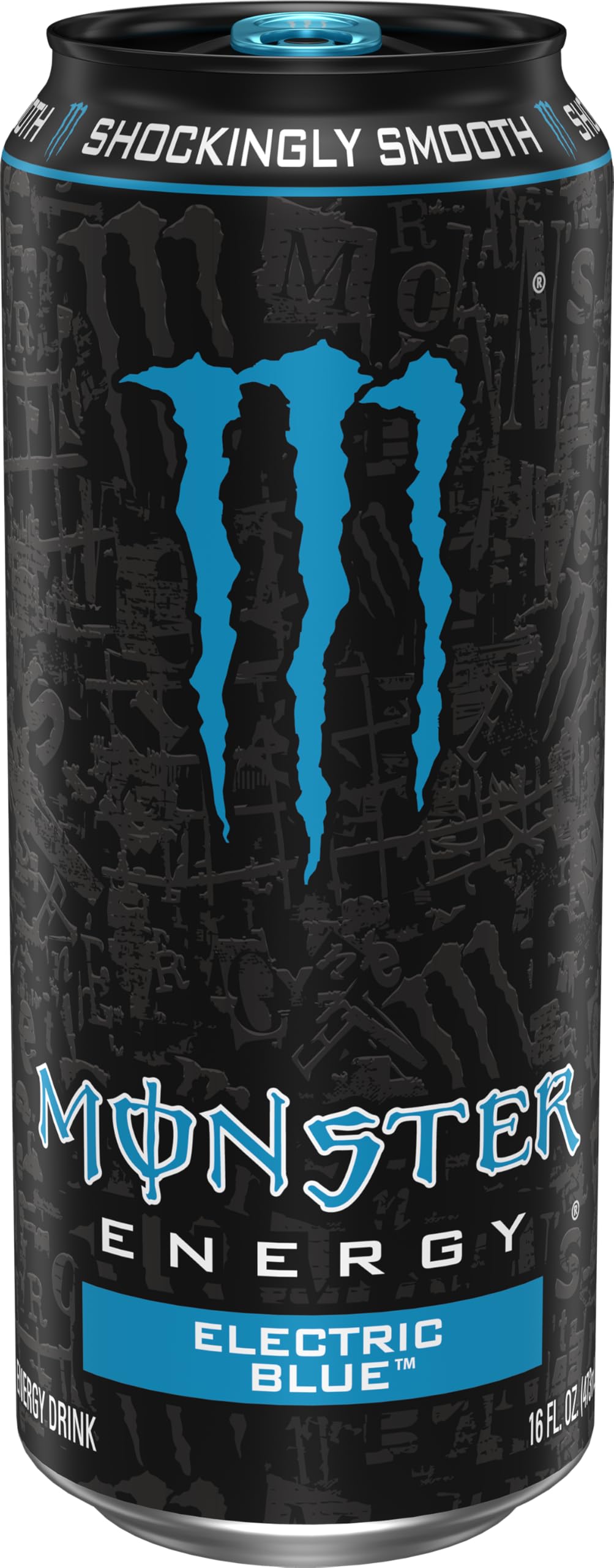 Monster Energy Electric Blue 16 oz — 15-Can Pack | Blue Raspberry Flavor
