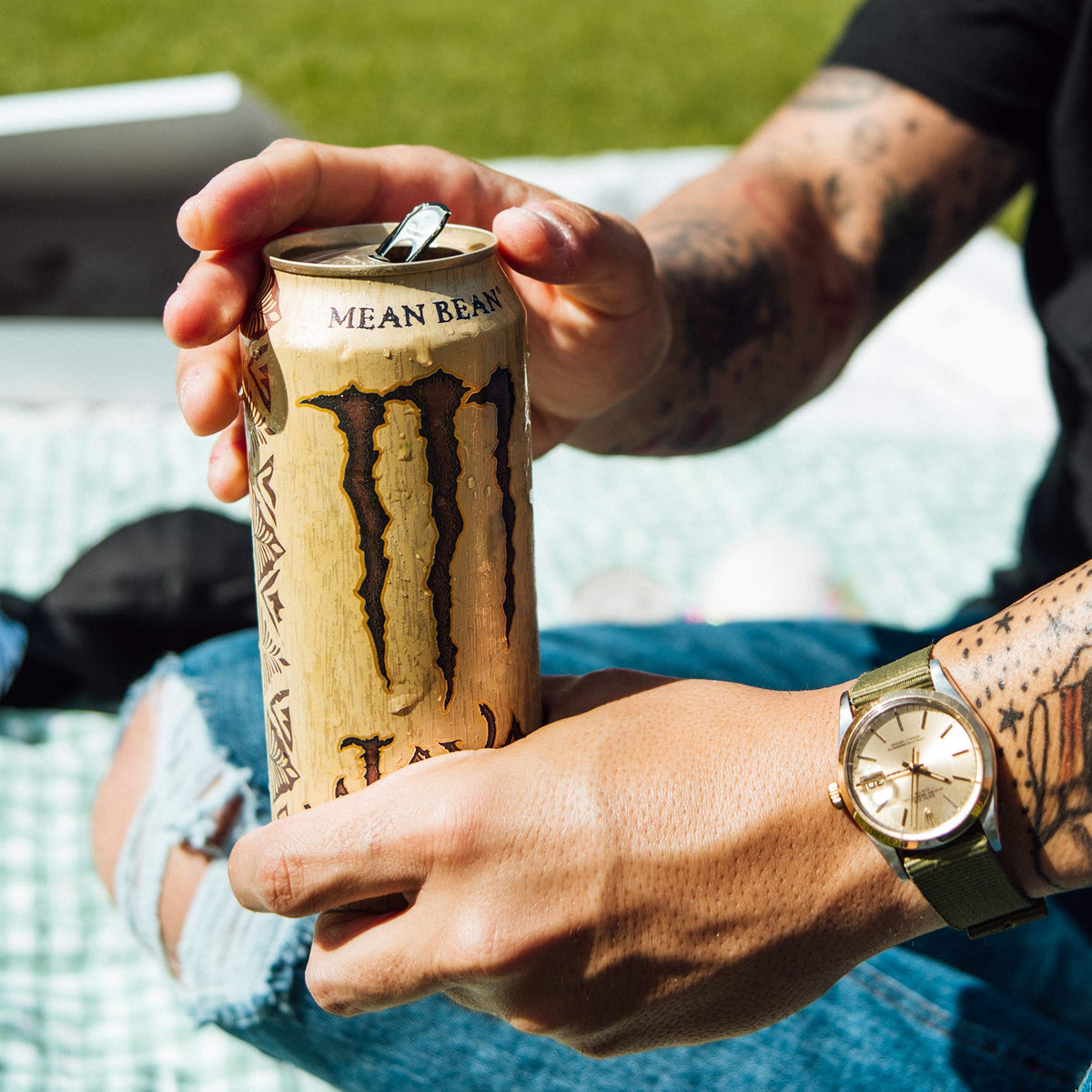 Monster Energy Java Monster Mean Bean – Premium Coffee + Energy Drink, 15 oz