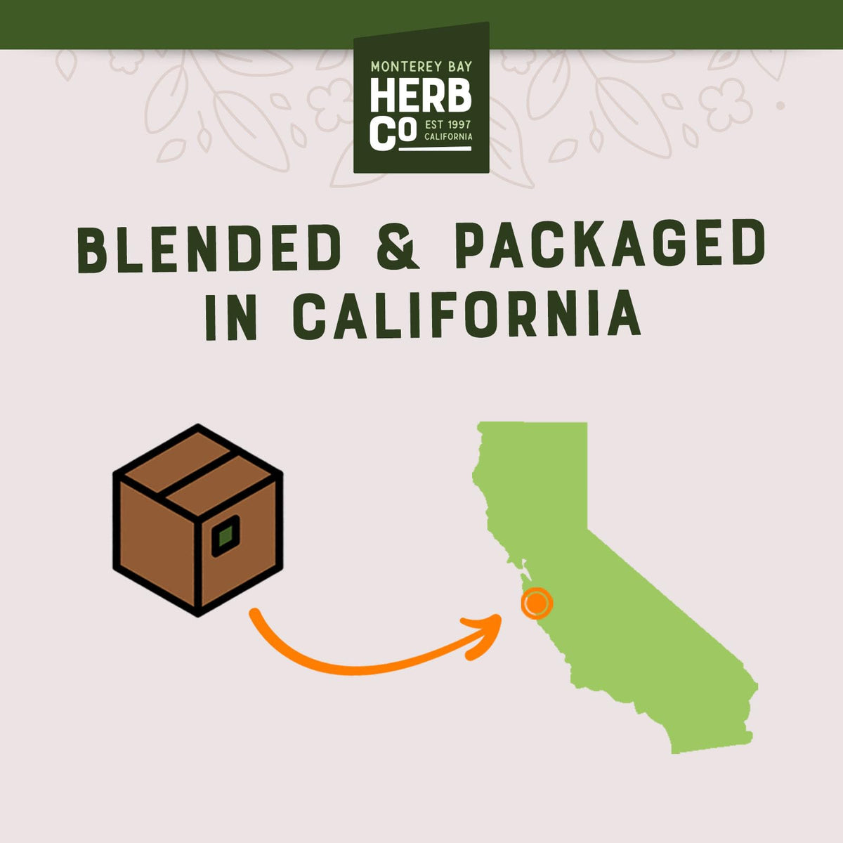 MONTEREY BAY HERB CO Traditional Mulling Spices – Cinnamon, Cloves, Allspice & Orange Peel, 1 lb