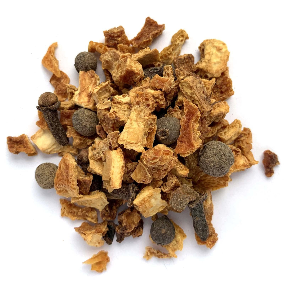 MONTEREY BAY HERB CO Traditional Mulling Spices – Cinnamon, Cloves, Allspice & Orange Peel, 1 lb