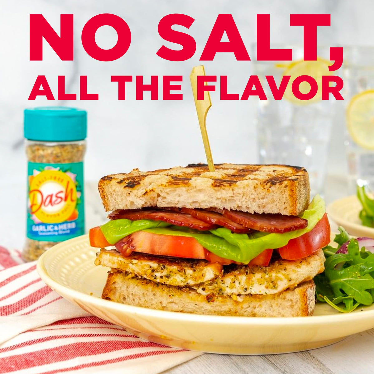 Dash Garlic & Herb Salt-Free Seasoning Blend – 21 oz | Mrs. Dash