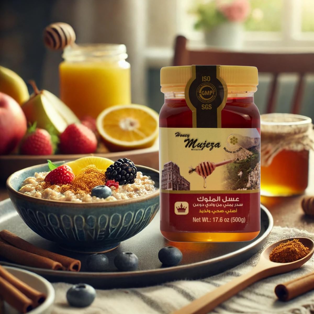 Mujeza Al Shifa Yemen Sidr Honey – Raw Royal Honey 500g