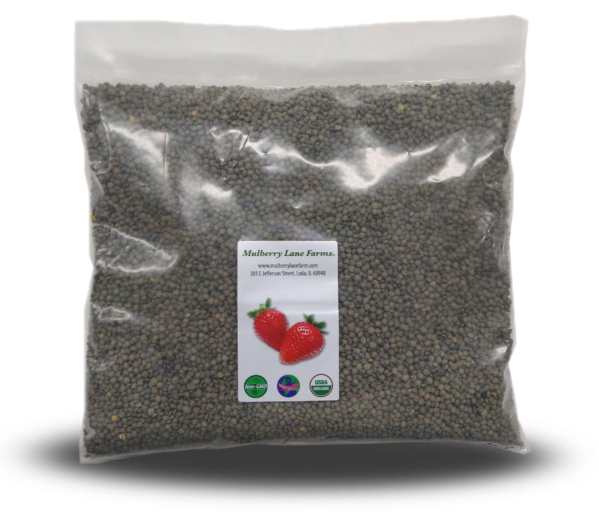Mulberry Lane Farms French Green Lentils – 5 lb Petite, Organic, Non-GMO, USA Product