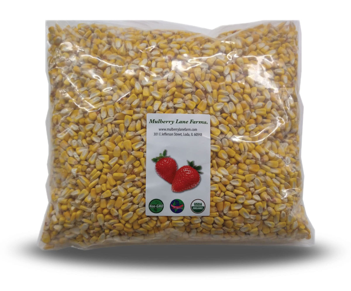 Mulberry Lane Farms Whole Yellow Corn – 5 lb, USDA Organic, Non-GMO, Product of USA