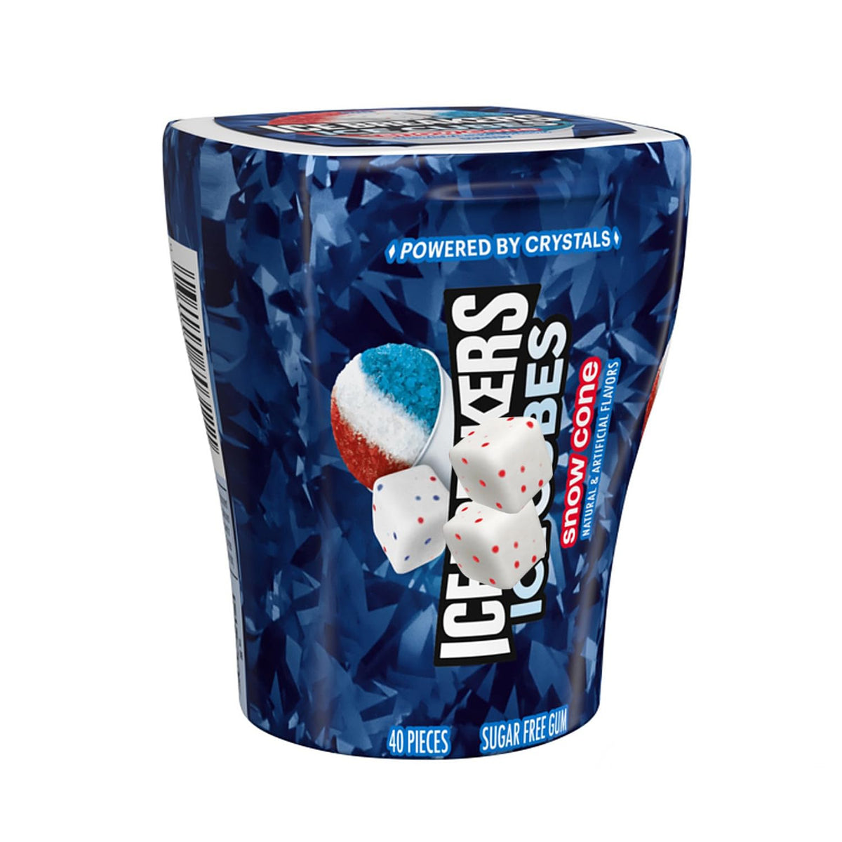 IceCube Sugar-Free Gum Variety Pack – 4 Bottles, 40 Pieces Each | Munchique
