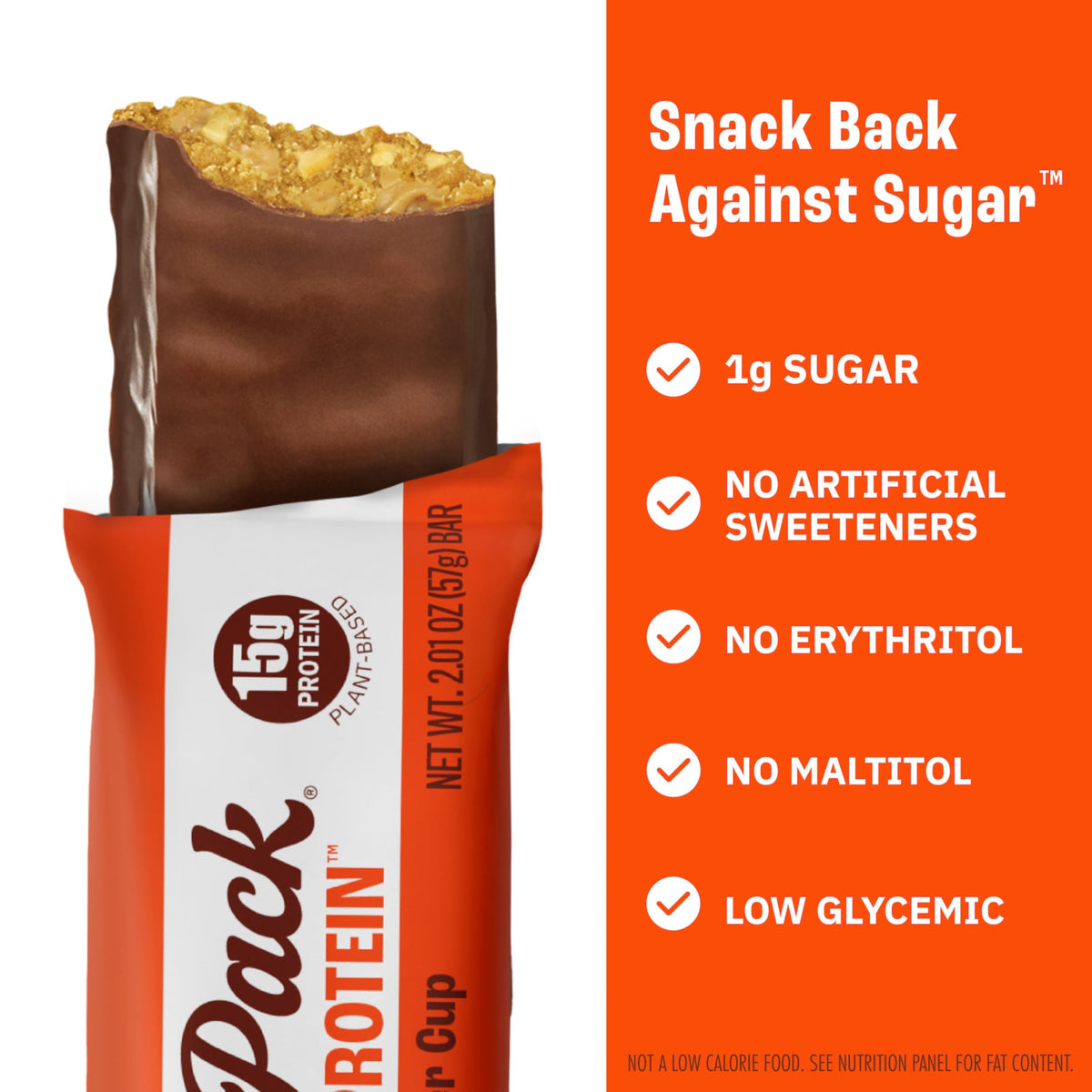 Munk Pack Peanut Butter Cup Probiotic Keto Protein Bars – 15g Protein, 4g Net Carbs, 1g Sugar | Gluten-Free