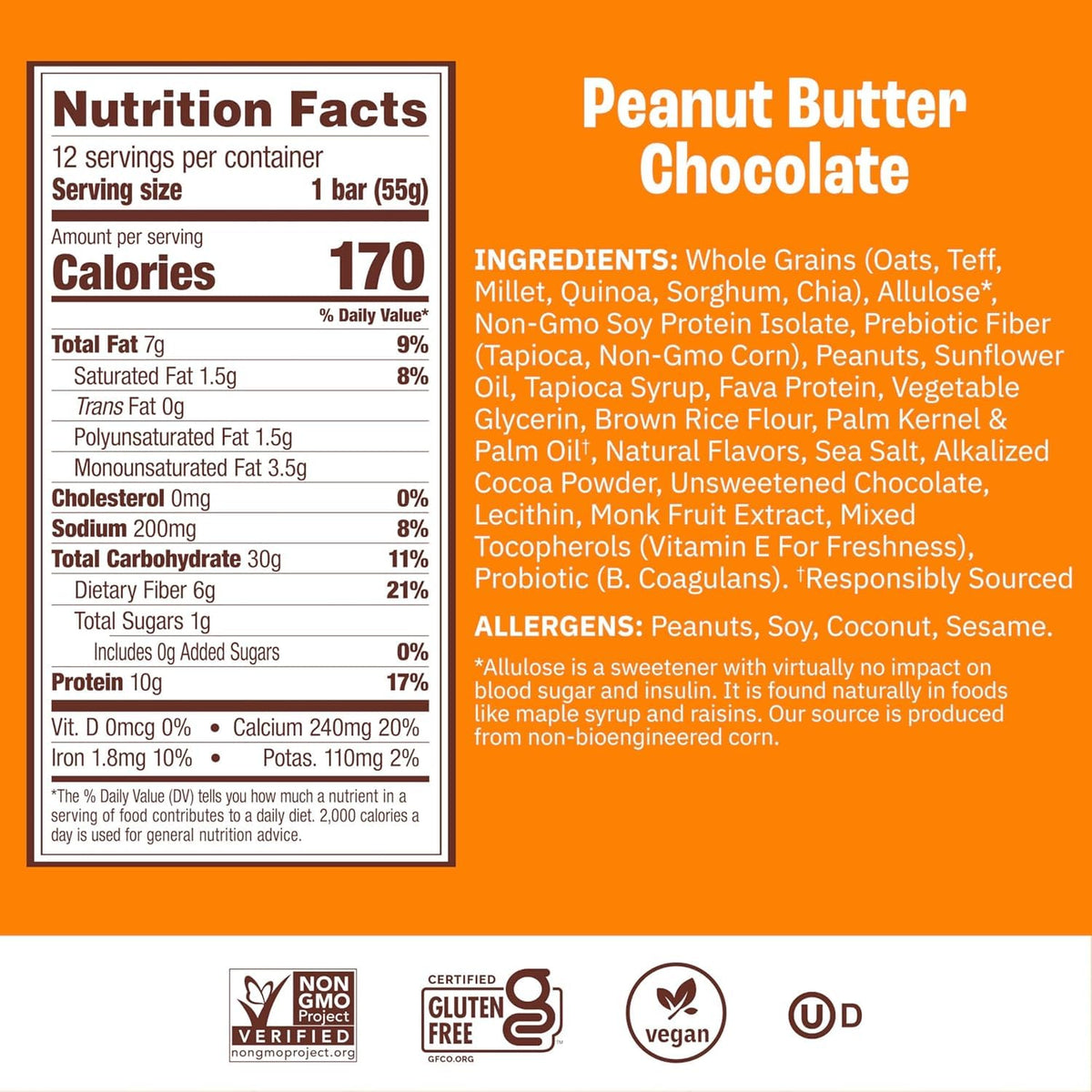 Munk Pack Variety Pack Probiotic Protein Bars – 10g Plant Protein, 1g Sugar, 6g Fiber | Gluten-Free & Non-GMO | 12 Count