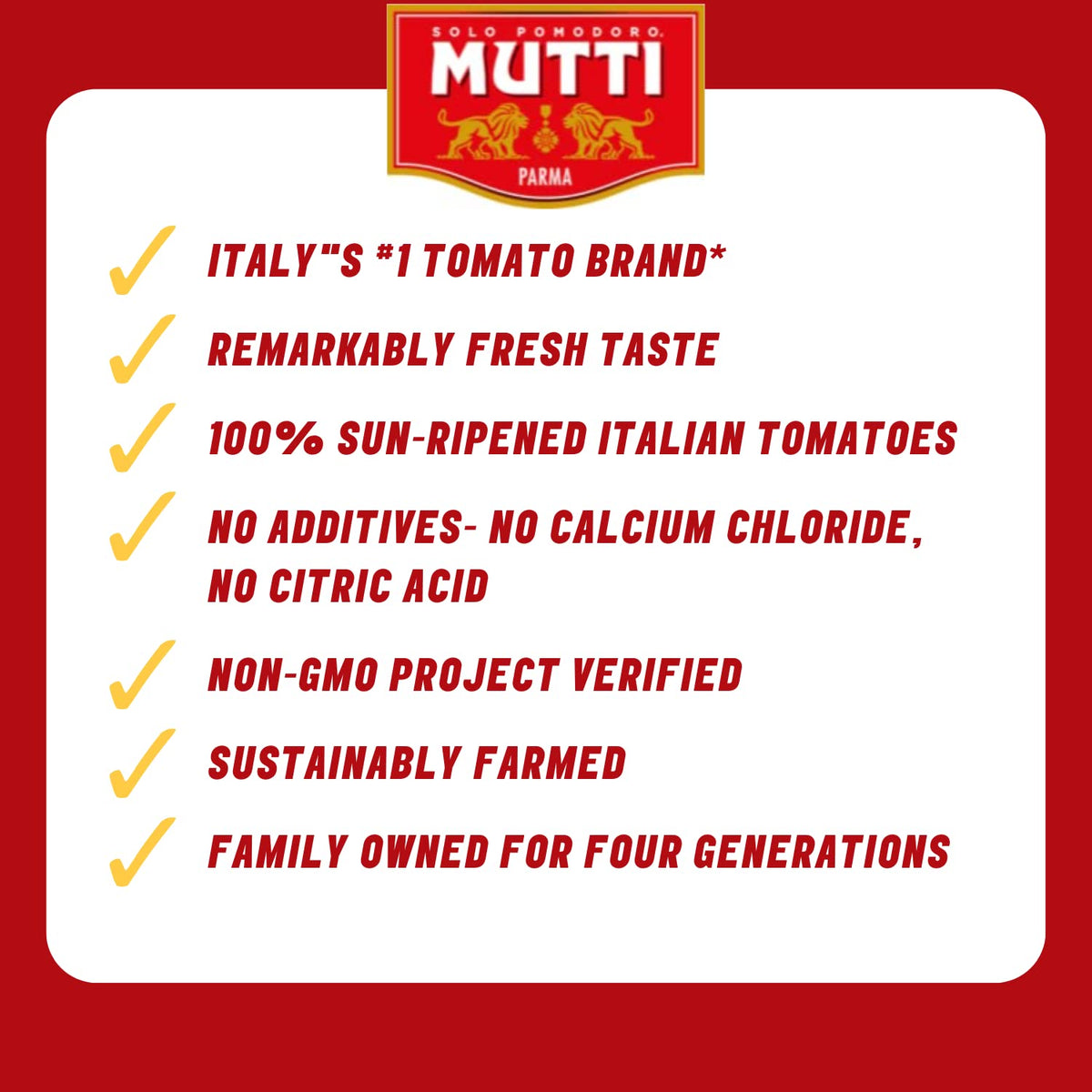 Mutti Whole Peeled Tomatoes Pelati – 28 oz, 6 Pack | Fresh Italian Canned Tomatoes