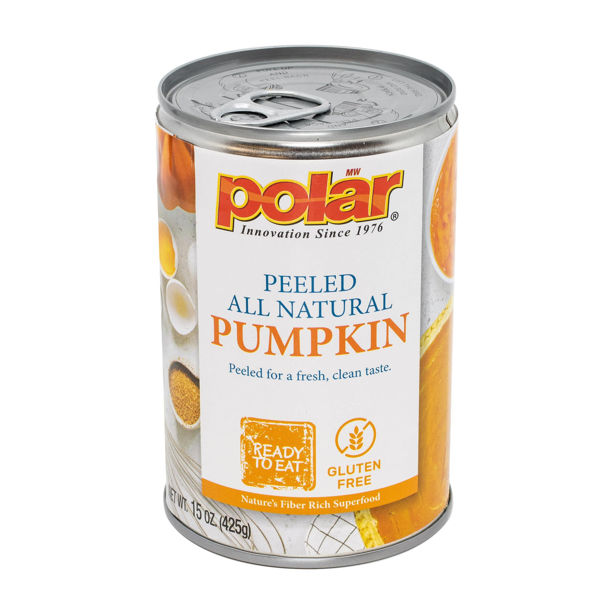 MW Polar All Natural Pumpkin, 15 Ounce (Pack of 12) – BPA Free, Gluten Free