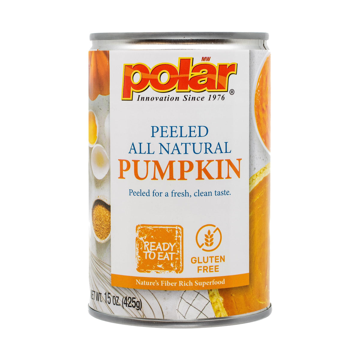 MW Polar All Natural Pumpkin, 15 Ounce (Pack of 12) – BPA Free, Gluten Free