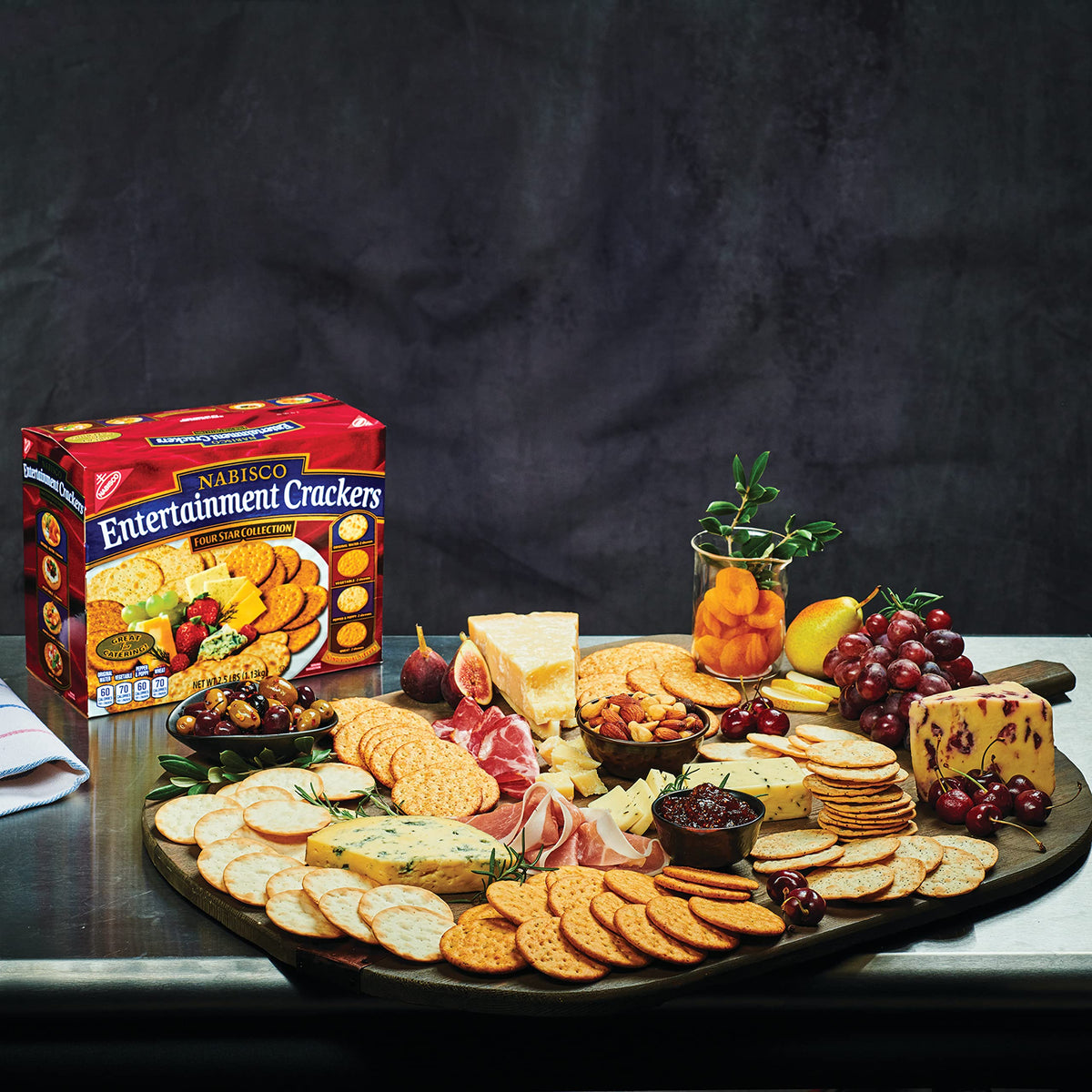 Nabisco Entertainment Crackers Variety Pack – 8 Sleeves (2 lb 8 oz)