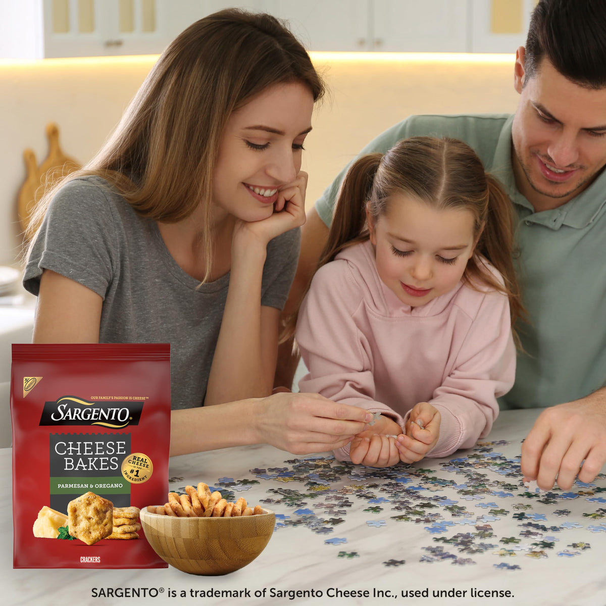 Sargento Cheese Bakes Parmesan & Oregano Crackers – Bulk 6 x 4.5 oz | NABISCO