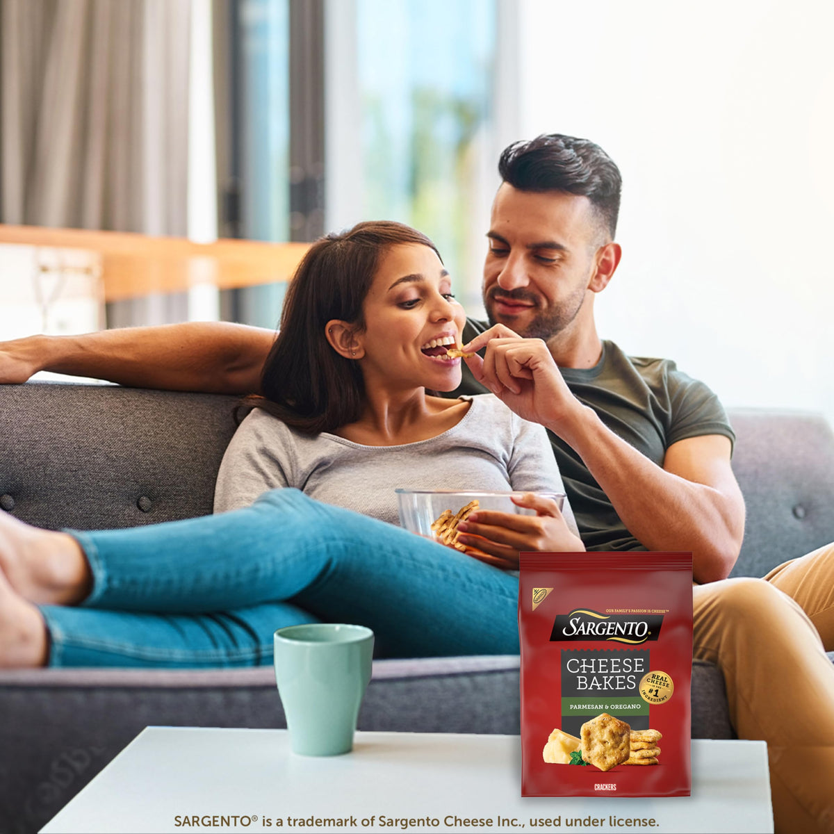 Sargento Cheese Bakes Parmesan & Oregano Crackers – Bulk 6 x 4.5 oz | NABISCO
