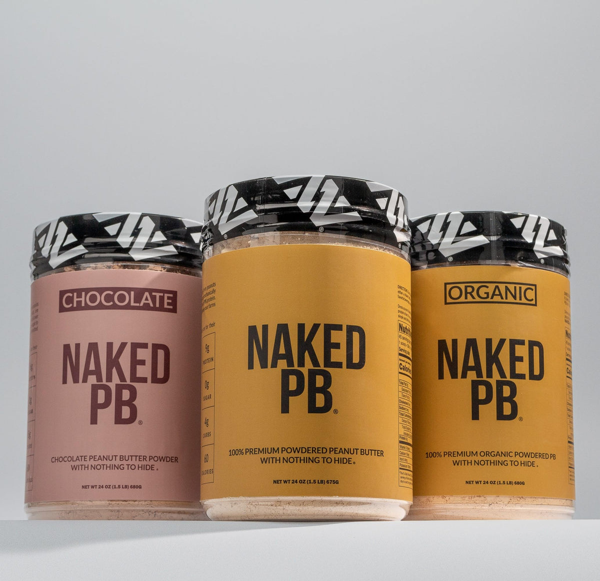 NAKED Organic Powdered Peanut Butter – 1 Ingredient, No Salt or Sugar, USA Made, 45 Servings