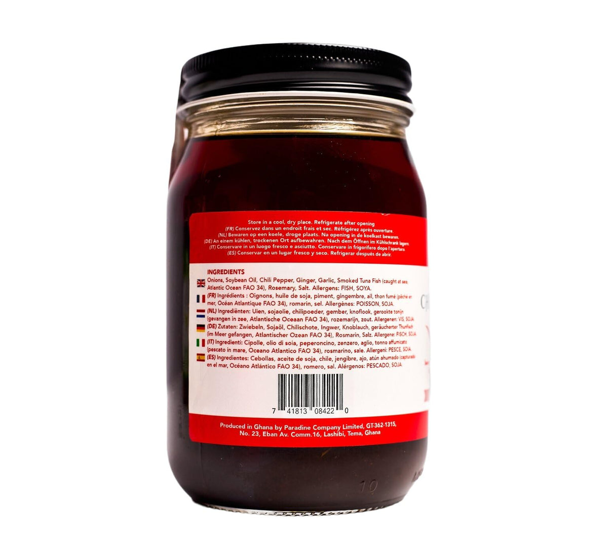 Nana Shito Ghana Chili Sauce – Fresh Chili, Shrimp & Spices | Nanas Kitchen