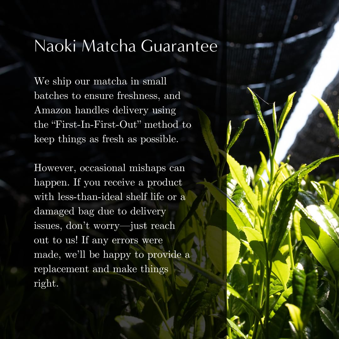 Naoki Matcha Organic Barista Blend – Premium Grade Matcha, 100g