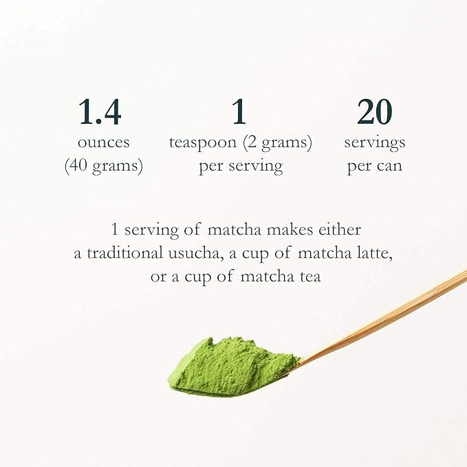 Naoki Matcha Barista Pro Blend: Ceremonial Grade Matcha from Uji, Japan (40g)