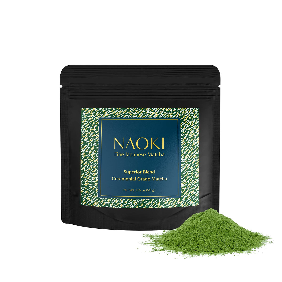 Naoki Matcha Superior Ceremonial Blend – First Harvest Uji Kyoto Ceremonial Grade Matcha Powder 50g