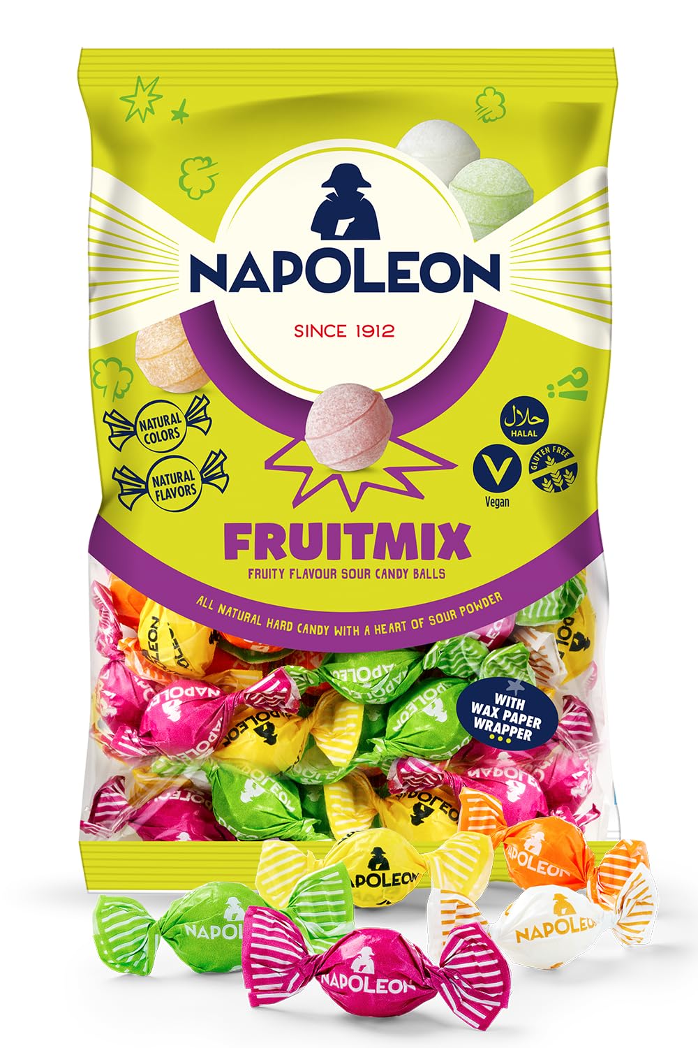Napoleon Fruitmix Bonbons 1kg – Assorted Fruity Candy